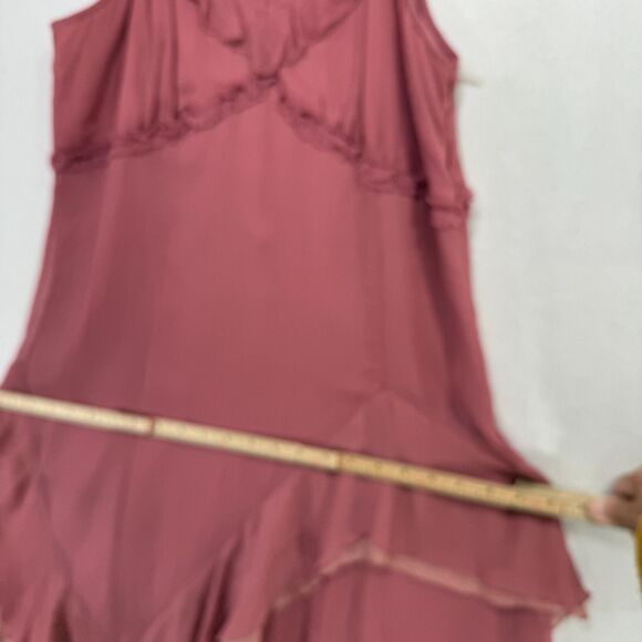 Moulinette Soeurs Dress Women 8 Pink Midi Fairy Coquette Ruffle Flowy Boho - Picture 12 of 15